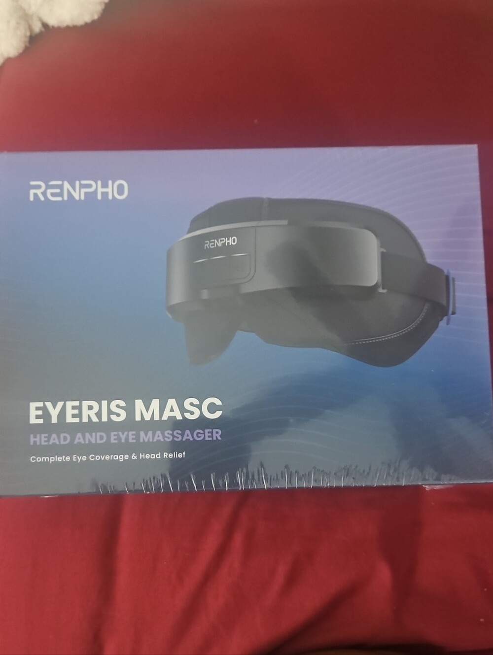 Renpho Eyeris Masc Head & Eye Massager — Black